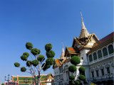 Cakri-Mahaprasad Hall, Grand Palace, Bangkok, Thailand.