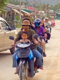 Family on Moped - Koh Samui, Thailand