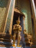 Golden Guardian Statue, Grand Palace, Thailand.