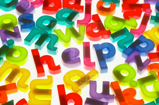 Kids alphabet fridge magnets spelling help