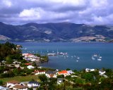 New Zealand/North Island: Bay of Islands on the Russel Peninsula 