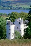 UK, Scotland, Sterlingshire, Edinample Castle by Loch Earn