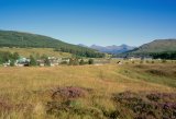 Scotland, Sterlingshire, view over Tyndrum