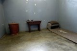 Robben Island, Cape Town, South Africa, Africa: view of the cell in which Nelson Mandela was held captive in .