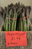 Asparagus at a farm house shop